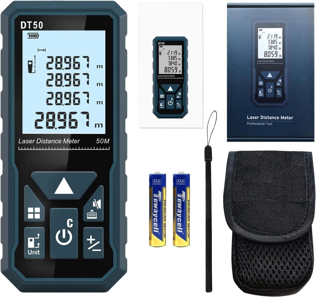 HANMATEK Rangefinder, range finder digital, laser measuring device distance with LCD backlight. HANMATEK Rangefinder, range finder digital, laser measuring device distance with LCD backlight.