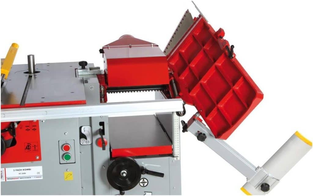 Holzmann 5-Way Combination K5 260L 230 Volt, Circular Saw, Milling Cutter, Thickness Planer, (Slot Optional) Holzmann 5-Way Combination K5 260L 230 Volt, Circular Saw, Milling Cutter, Thickness Planer, (Slot Optional)