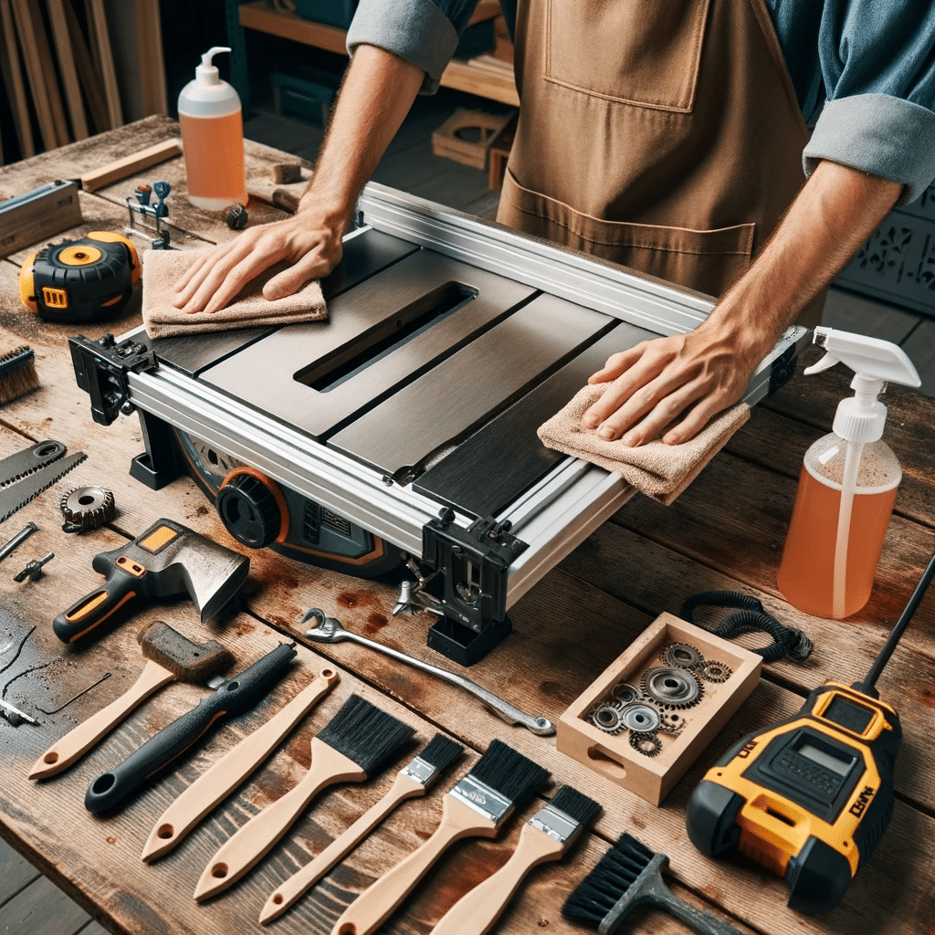 holztools.de tischkreissage reinigung