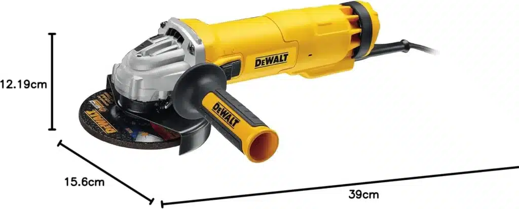 Kreissägeblatt schärfen mit Winkelschleifer: Risiken, Alternativen und praktische Tipps 3 DeWalt Winkelschleifer 1.400 W