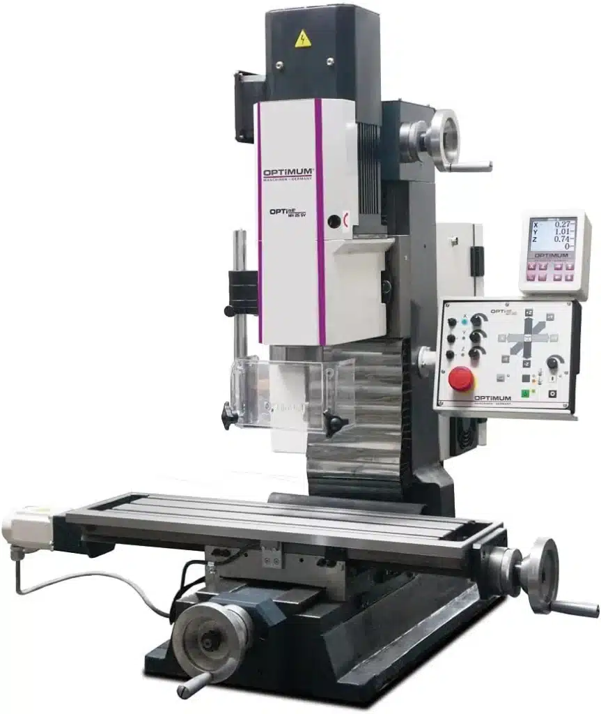 Optimum Fräsmaschinen: Dein Schlüssel zur präzisen Metallbearbeitung 4 Frasmaschine OPTImill MH 25SV