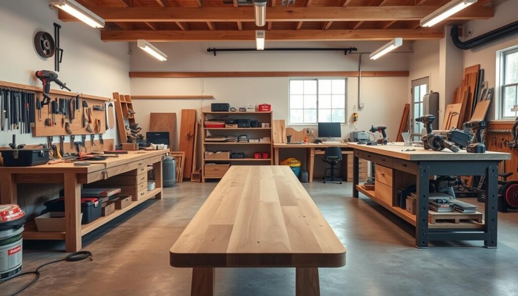 Werkstatt Arbeitsplatz Vergleich