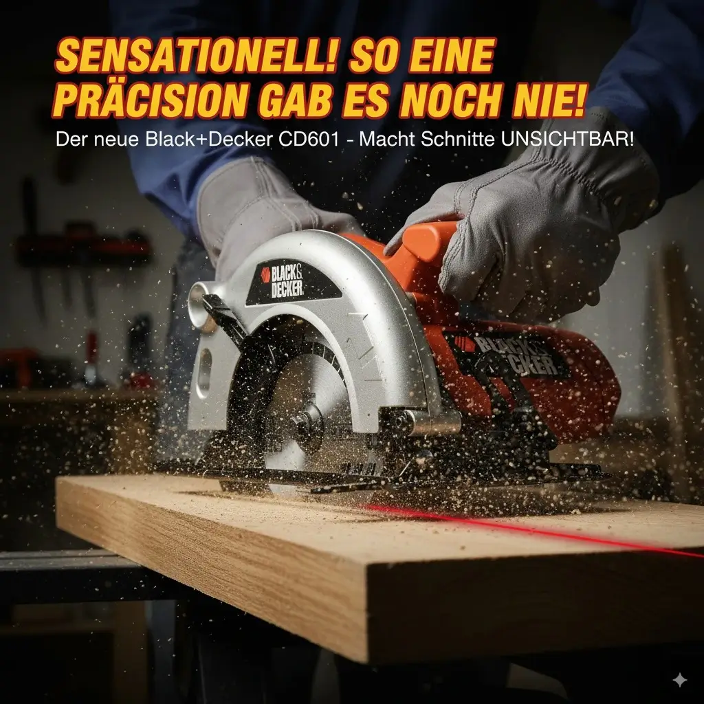 Black+Decker CD601 Einsteiger Handkreissäge