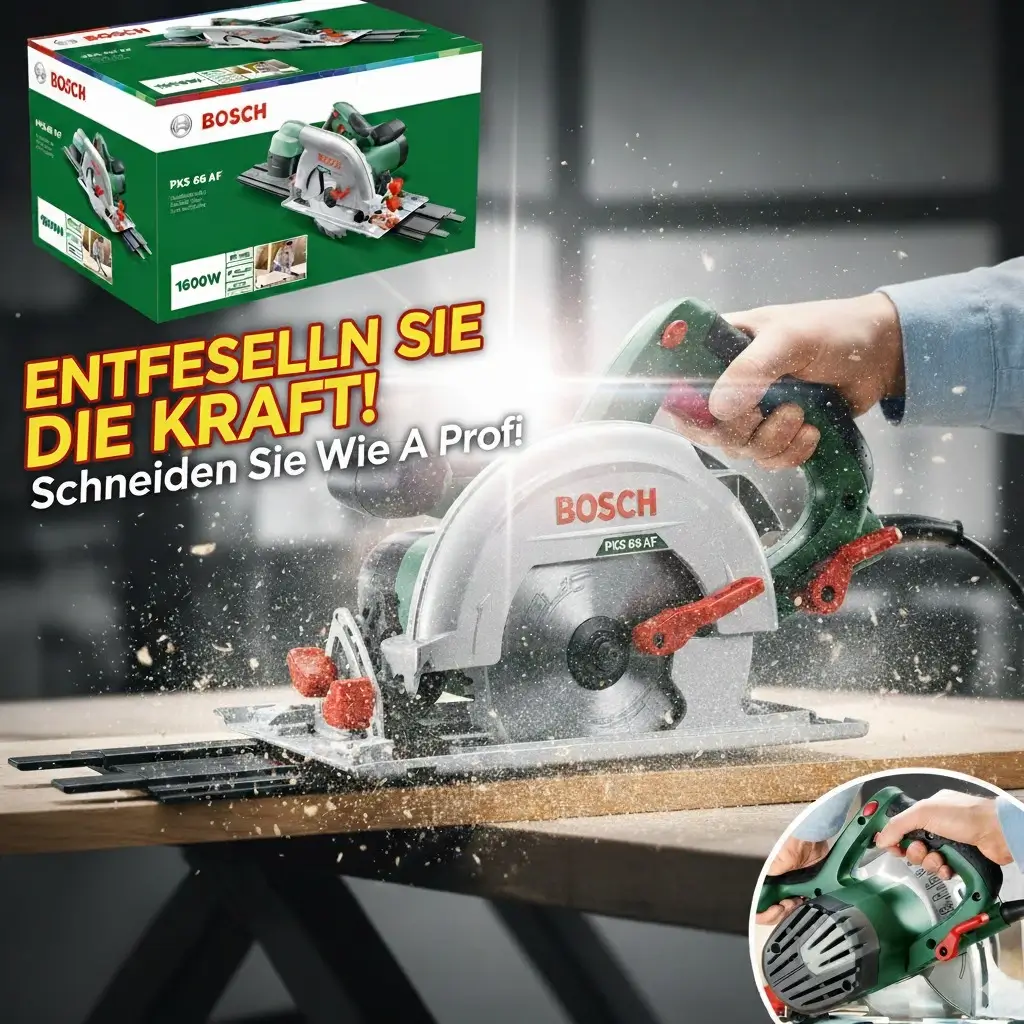 Bosch PKS 66 AF Handkreissäge Testsieger
