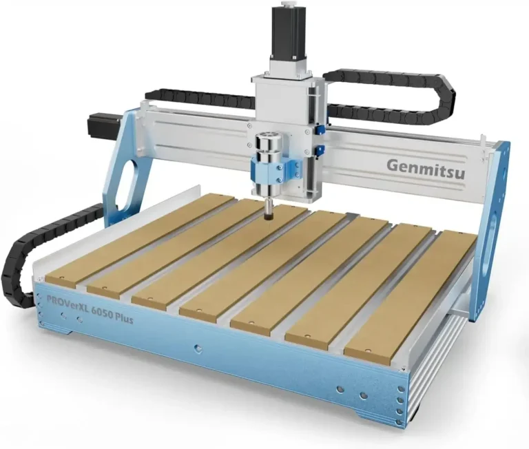 3 Genmitsu CNC Maschine PROVerXL 6050 Plus zum Schnitzen von Metall Holz Acryl MDF GRBL Steuerung 3 Achsen Fraesen Schneiden CNC Fraesmaschine Hybridtisch Arbeitsbereich 600 x 500 x 115 mm jpg