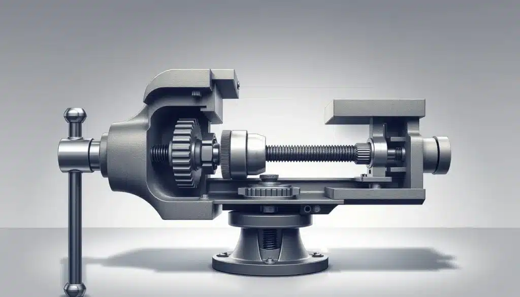 Schraubstock Funktionsweise