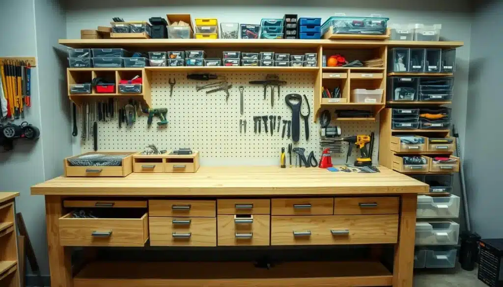 Schubladen Werkbank Organisation