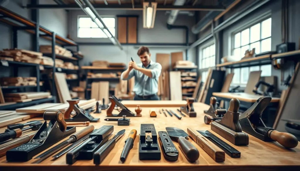 Sichere Holzbearbeitung Werkzeuge