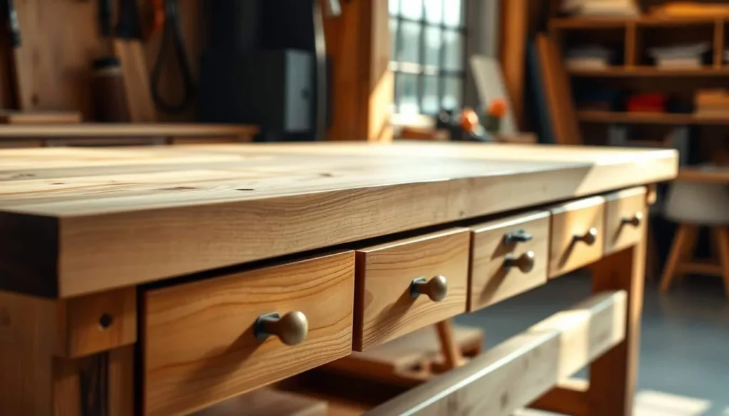 Werkbank Schubladen Tragkraft