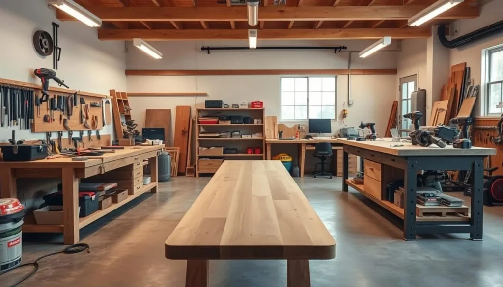 Werkstatt Arbeitsplatz Vergleich