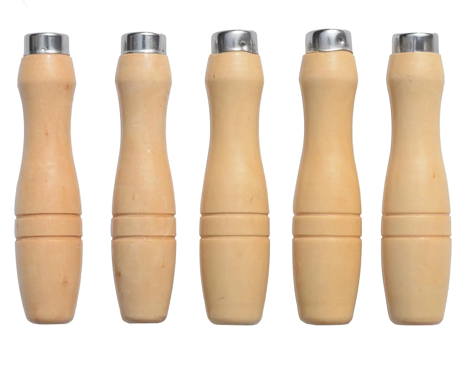 accoco holzfeile griff mit starken metallhalsbander fur 200mm 350mm feilen raspeln oder holzmeissel 5 pack mittel