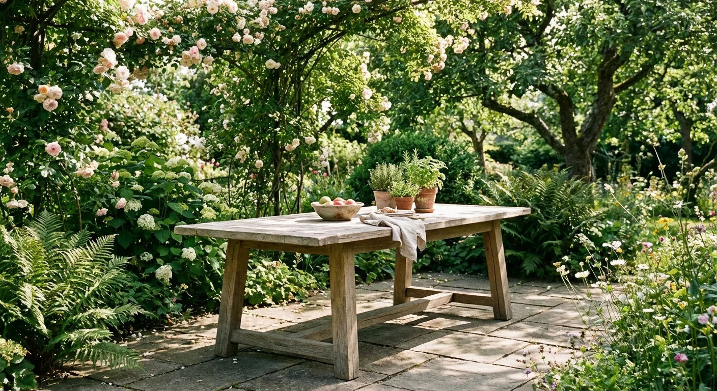 Gartentisch Aus Holz