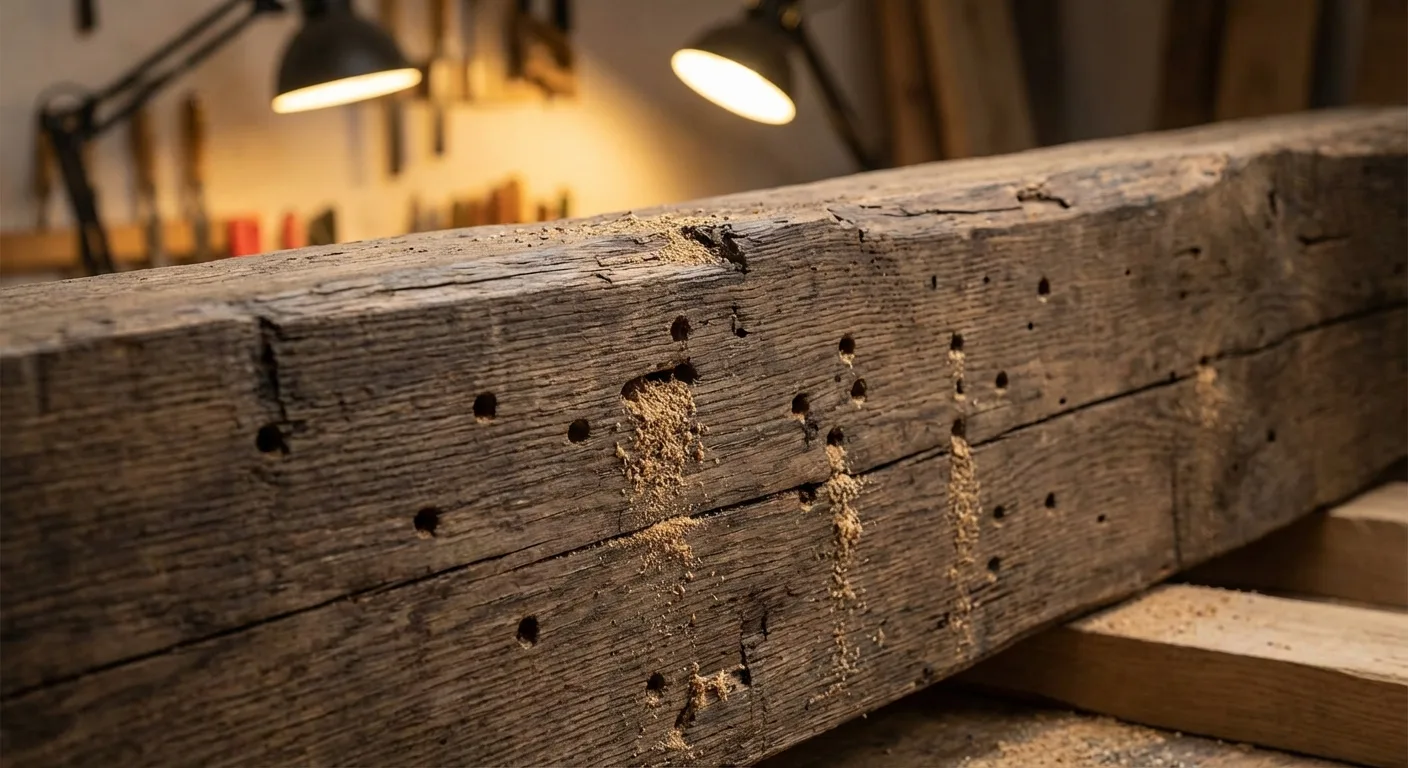 HOLZWURM BEHANDELN: Die besten Methoden zum Behandeln des Holzwurms 1 Holzwurm Behandeln