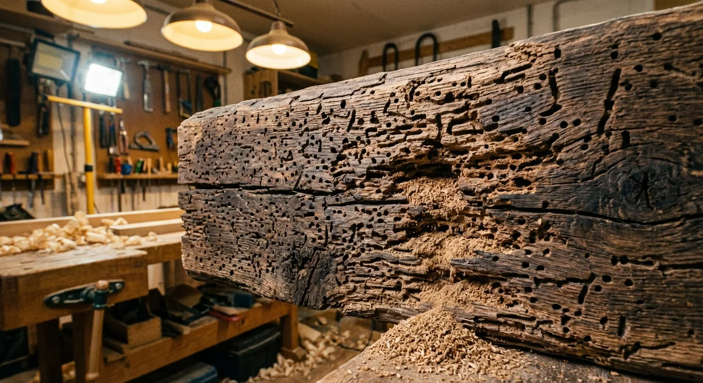 Holzwurm Im Dachstuhl