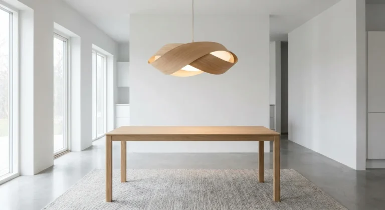 Pendelleuchte Aus Holz