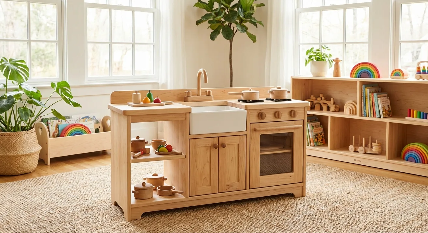 Kinderküche aus Holz: Kaufberatung & DIY-Bauanleitung 1 Spielkuche Aus Holz