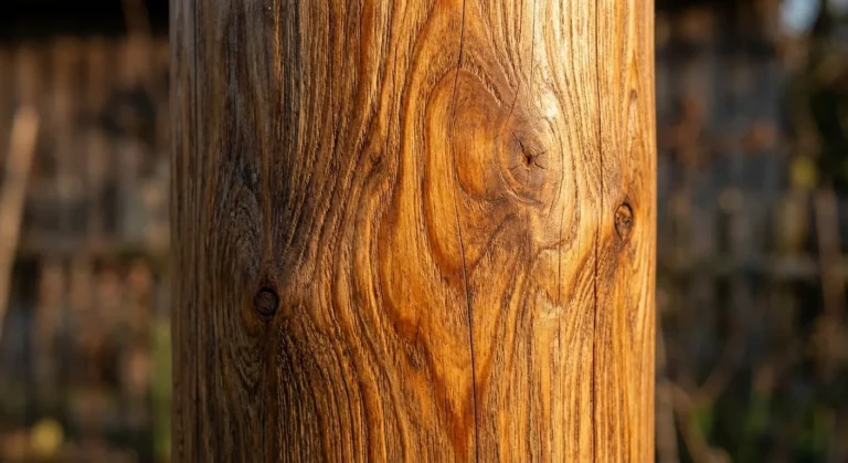 Staketenzaun Aus Holzart