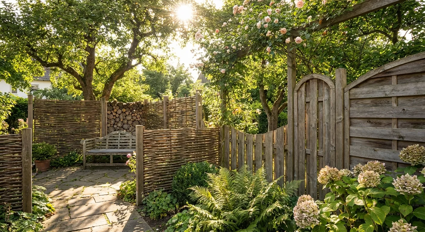 Zaunelemente Aus Holz