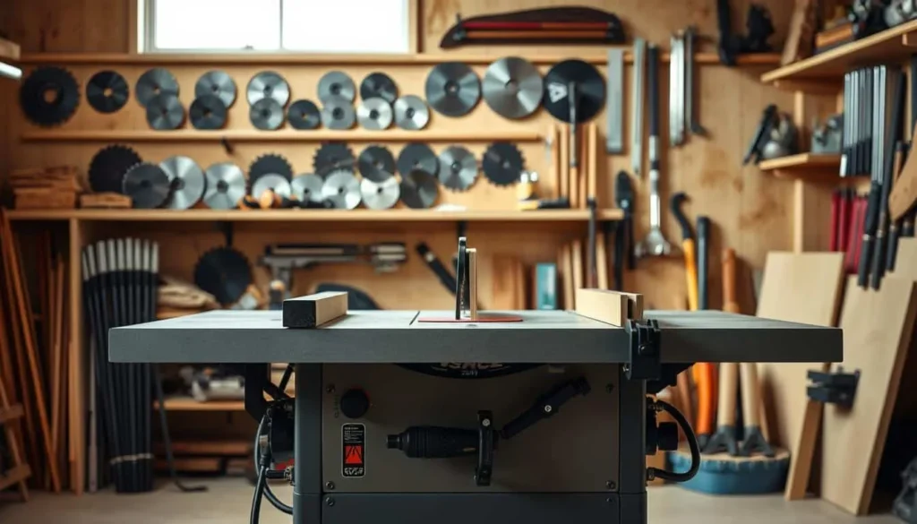 häufige features der tischkreissäge