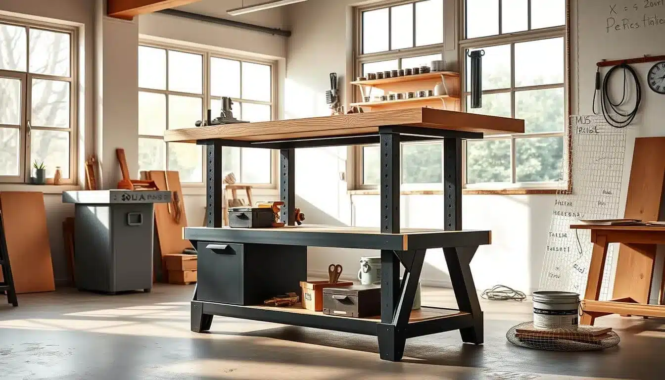 höhenverstellbare werkbank