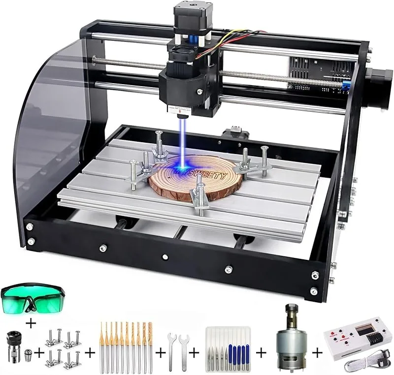 MYSWEETY CNC 3018 Pro kompakte Einsteiger-Fräse