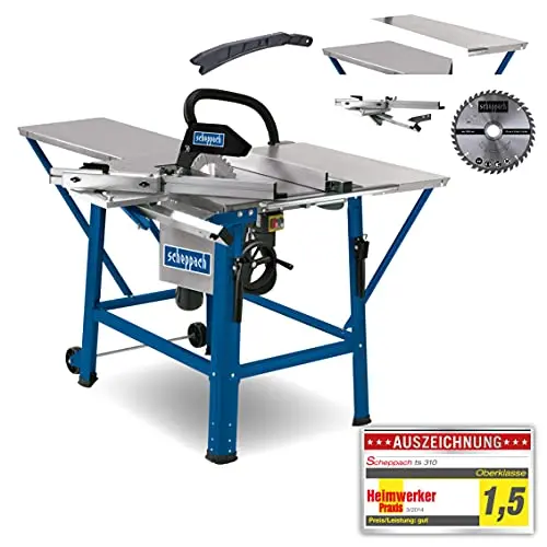 Tischkreissäge mit Schiebeschlitten 3 Scheppach TS310 Tischkreissäge mit Schiebeschlitten