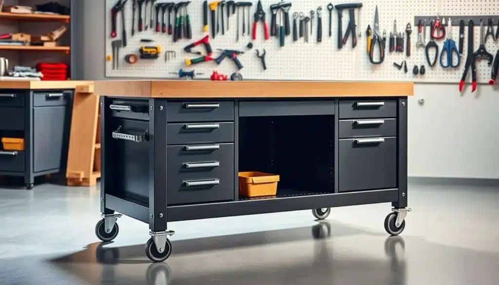 technische Merkmale mobile Werkbank