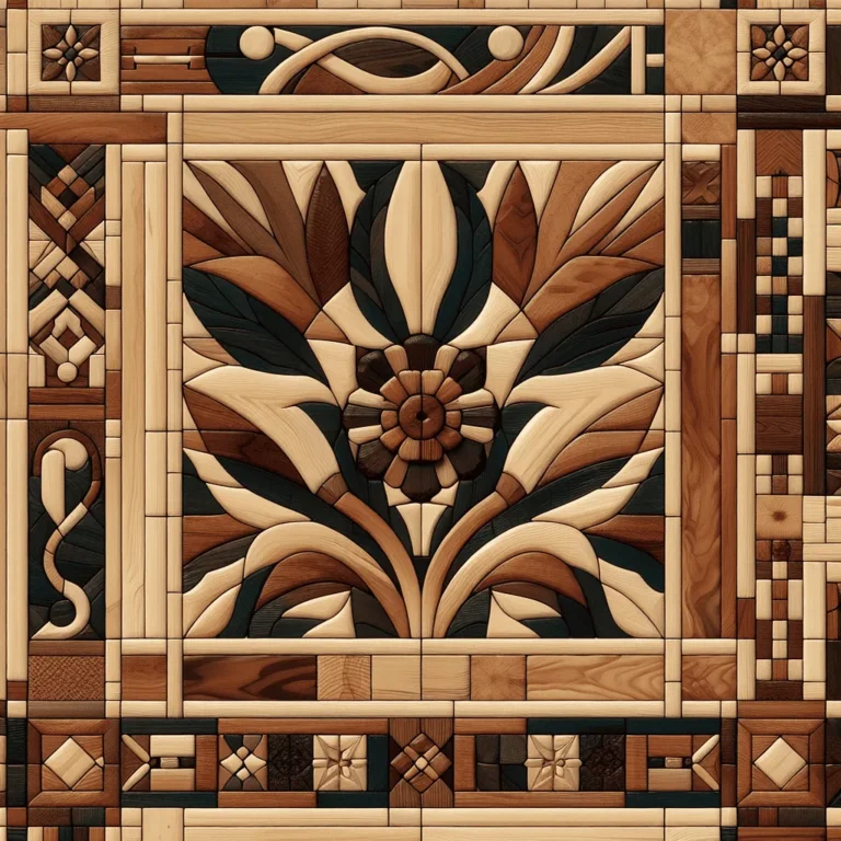 was sind die techniken fur holzerne mosaike