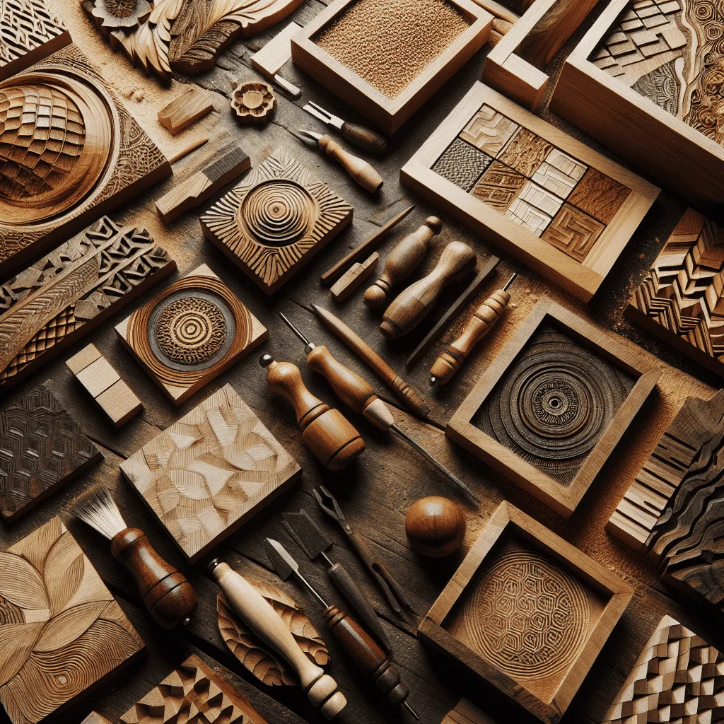 was sind die techniken um strukturierte oberflachen auf holz zu erstellen