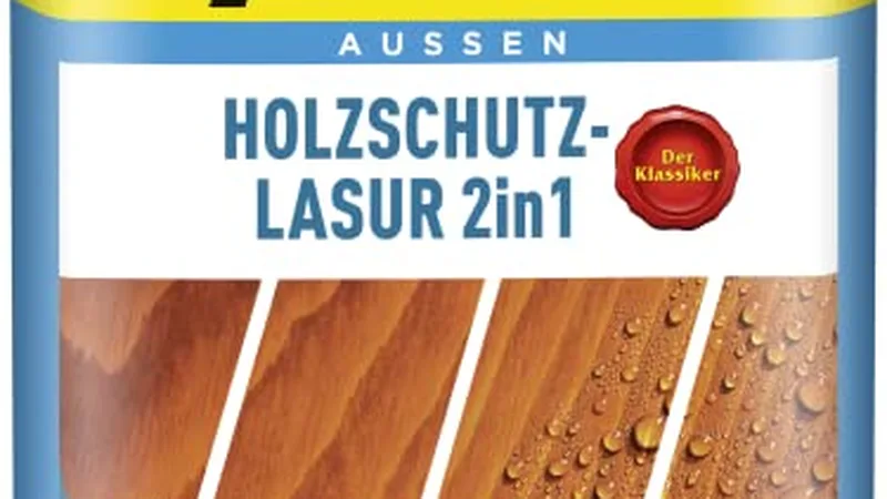 Xyladecor Holzschutz-Lasur 2in1 Außen Test