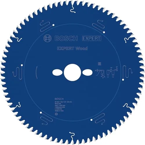 Sägeblatt-Finder: Das richtige Sägeblatt in 30 Sekunden 1 Bosch Professional Expert for Wood Kreissägeblatt 254x30 80 Zähne