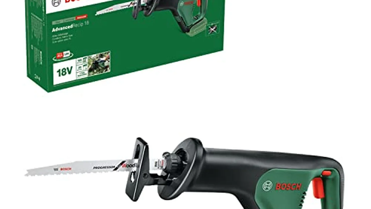 Bosch AdvancedRecip 18 Akku-Säbelsäge im Test