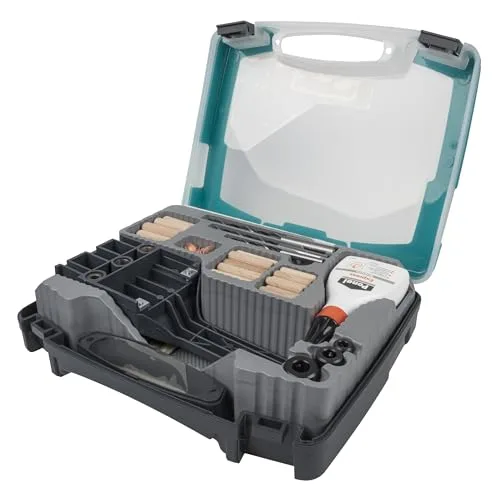 Wolfcraft Universal-Meisterdübler-Set 78-teilig Wolfcraft Universal-Meisterdübler-Set für Holzverbindungen mit Dübeln