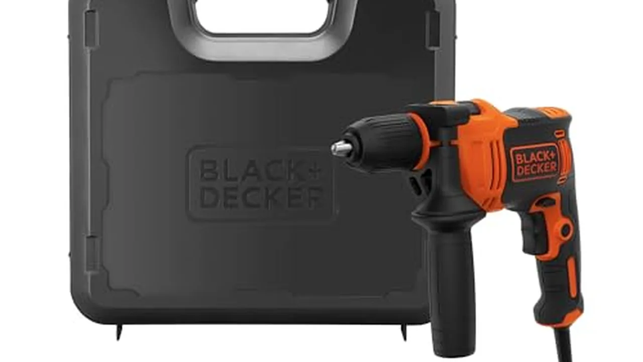 BLACK+DECKER 710W Schlagbohrmaschine günstig Test