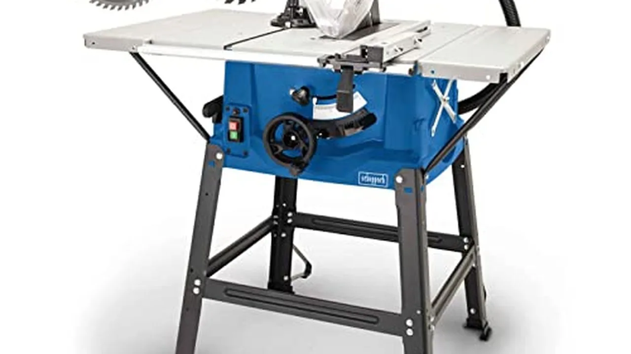 Scheppach HS100S Tischkreissäge 2000 Watt mit Untergestell